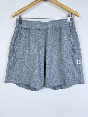Reigning Champ Straight-Leg Solotex Shorts Gray Zip Pockets
